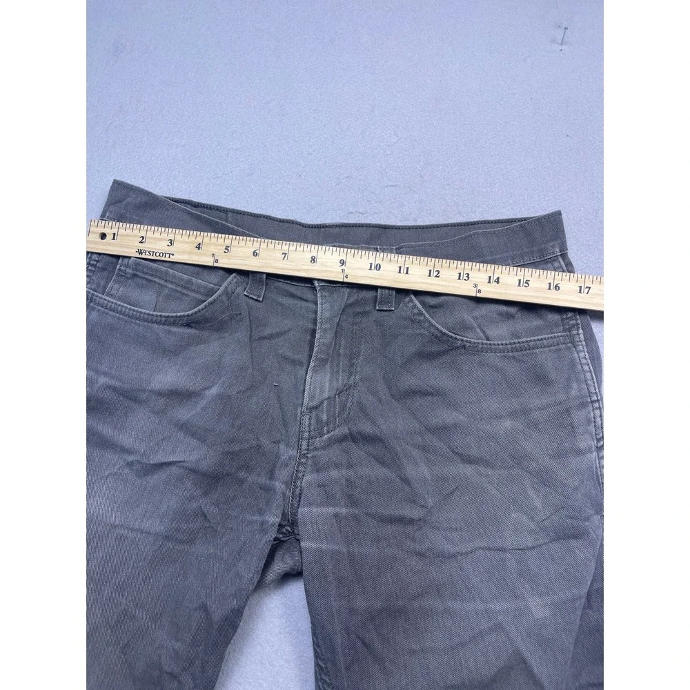 Levi 511 Slim Fit Pants Cotton Twill Gray W31 L32 Mens